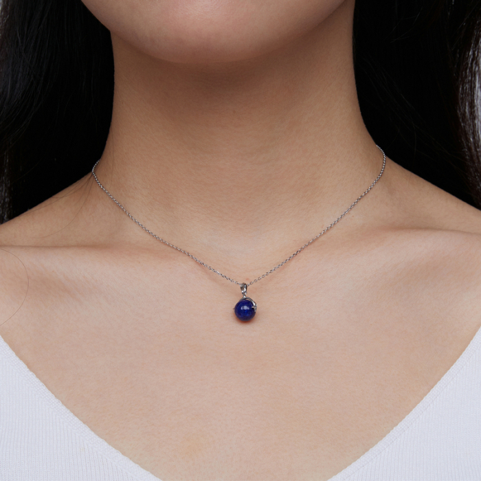 Colier argint cu Lapis Lazuli [4]