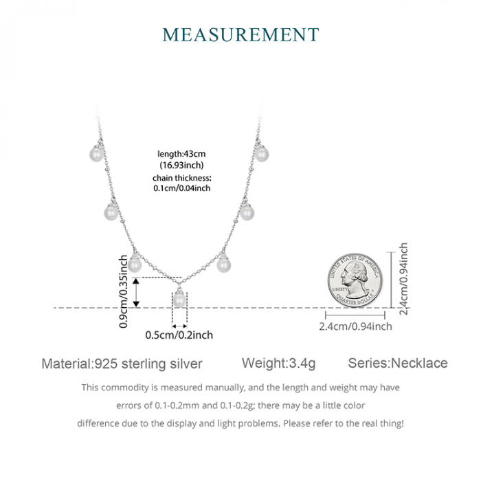 Colier argint cu perle [11]