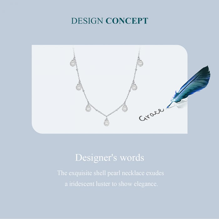 Colier argint cu perle [13]