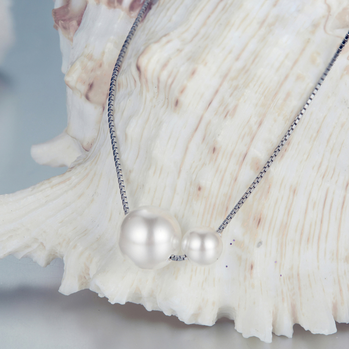 Colier argint cu perlute [8]