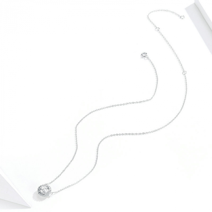 Colier argint cu zirconii [4]