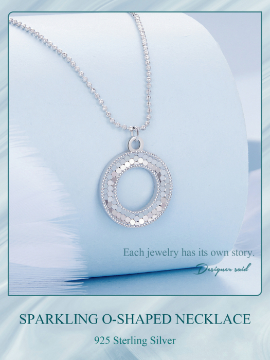 Colier argint disco [19]