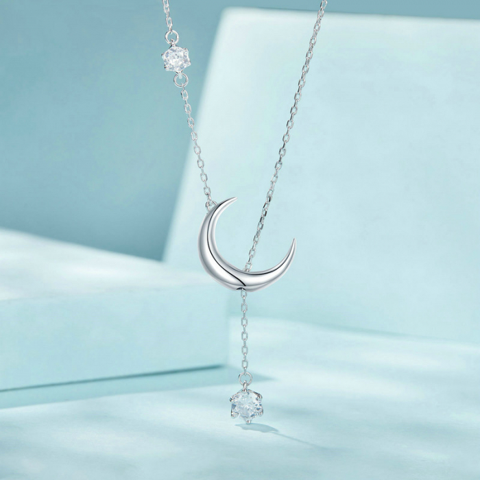 Colier argint Luna [6]