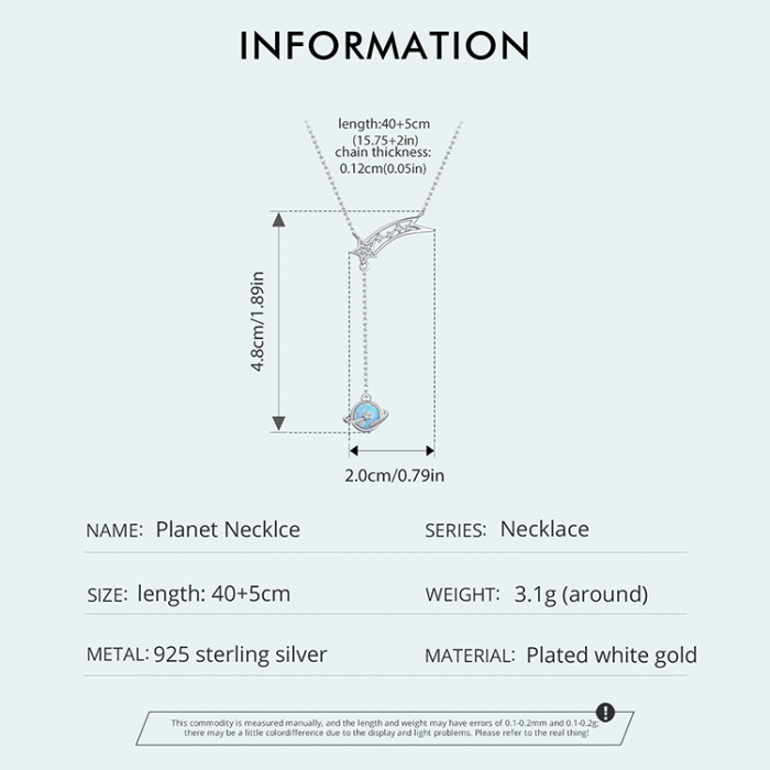 Colier argint Planeta si Opal [11]