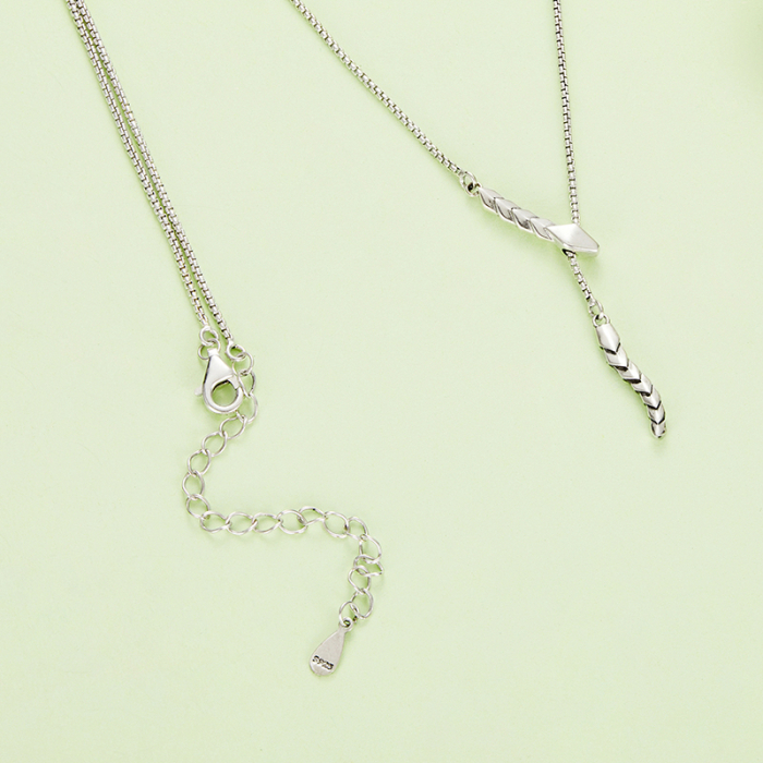 Colier argint sarpe cu zirconii [5]