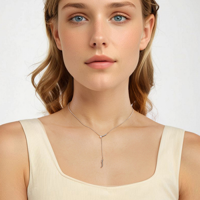 Colier argint sarpe cu zirconii [2]