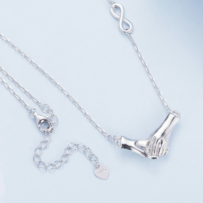 Colier argint tinere de mana cu infinit [6]