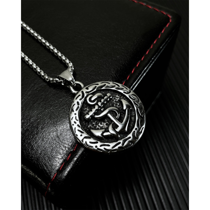 Colier inox Ancoră Maritimă – Simbol al Stabilității și Curajului [3]