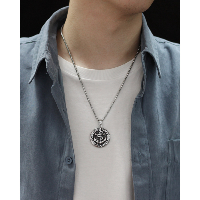 Colier inox Ancoră Maritimă – Simbol al Stabilității și Curajului [2]