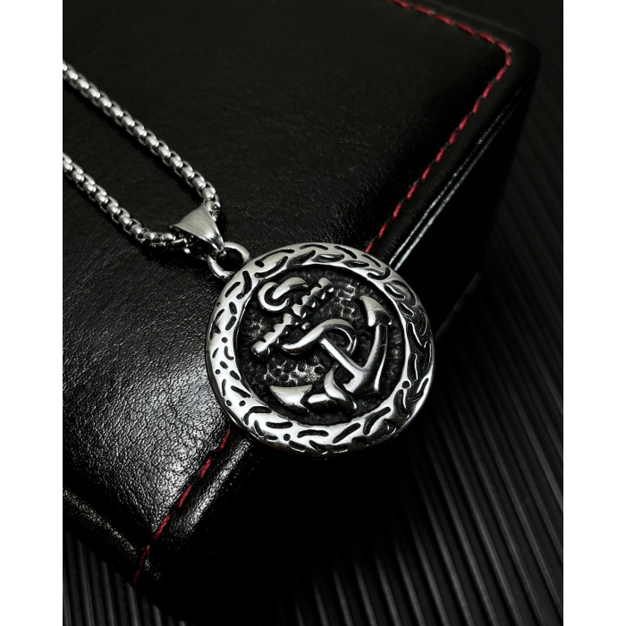 Colier inox Ancoră Maritimă – Simbol al Stabilității și Curajului [9]