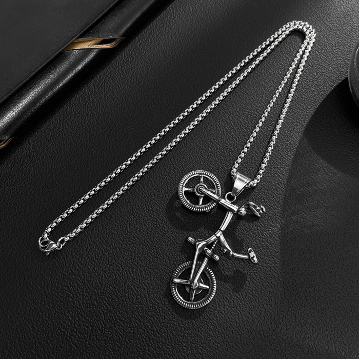 Colier inox Bicicletă BMX – Simbol al Libertății și Energiei [13]