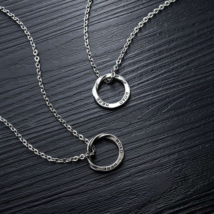 Colier inox Cercul Destinului – Simbol al Timpului și Echilibrului [10]