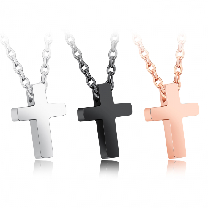 Colier inox cruce [5]