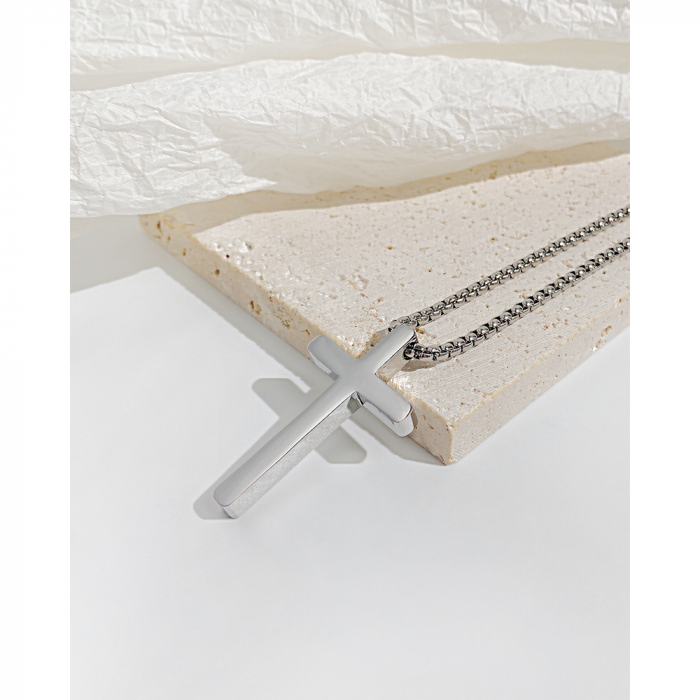 Colier inox cruce [4]