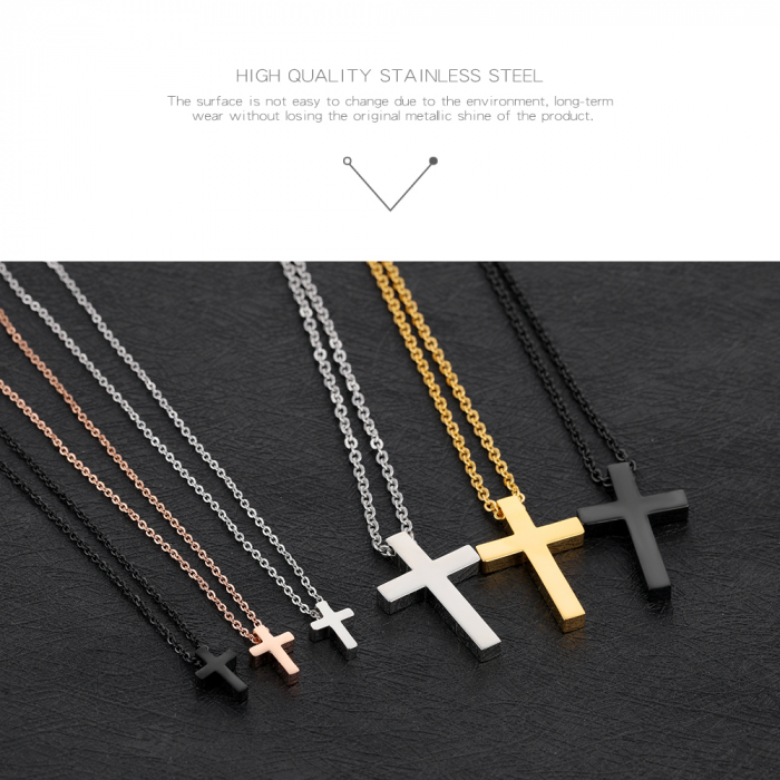 Colier inox cruce [12]