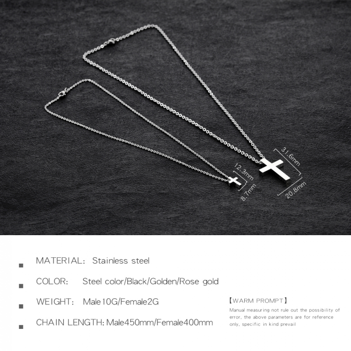 Colier inox cruce [11]
