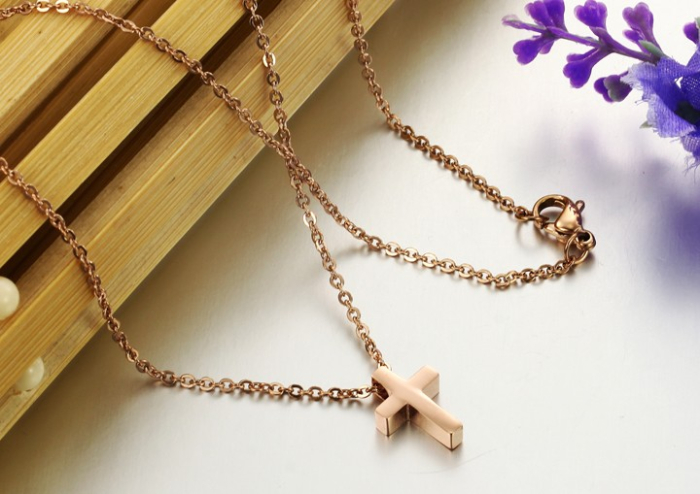 Colier inox cruce [9]