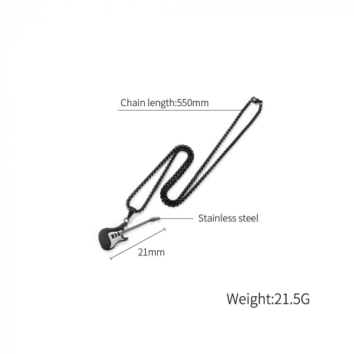 Colier inox cu Chitara [4]