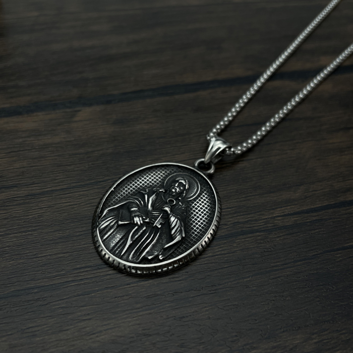Colier inox cu Dumnezeu [13]