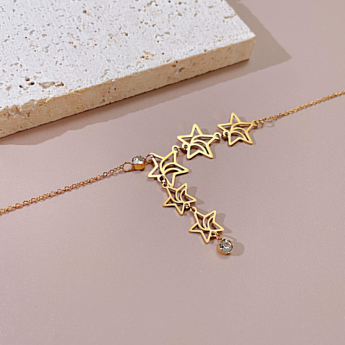 Colier inox cu stelute [13]