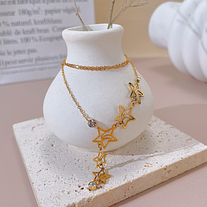 Colier inox cu stelute [11]