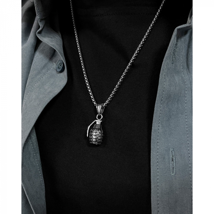 Colier inox grenada 55 cm [15]