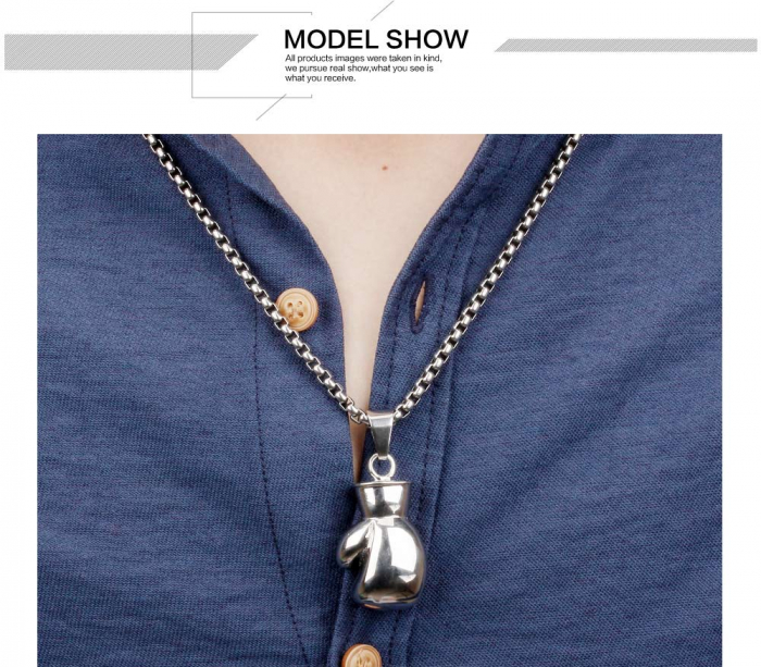 Colier inox manusa de box 60 cm [9]