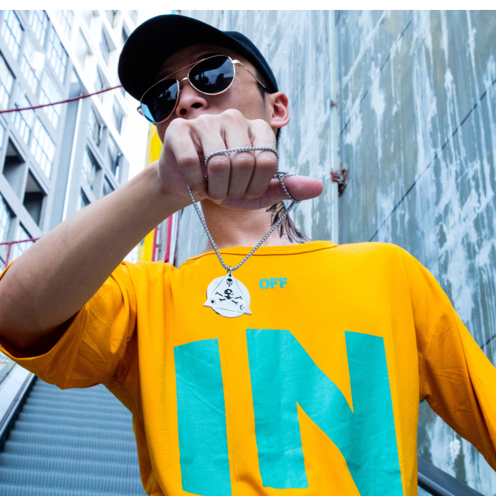 Colier inox Ochiul Triunghiular – Simbol al Cunoașterii și Protecției [2]