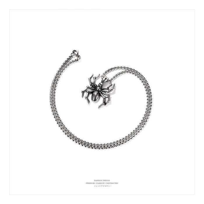 Colier inox Păianjen Protector – Simbol al Păcii și Răbdării [15]