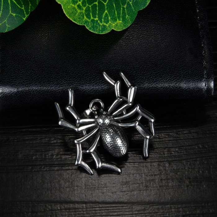 Colier inox Păianjen Protector – Simbol al Păcii și Răbdării [8]