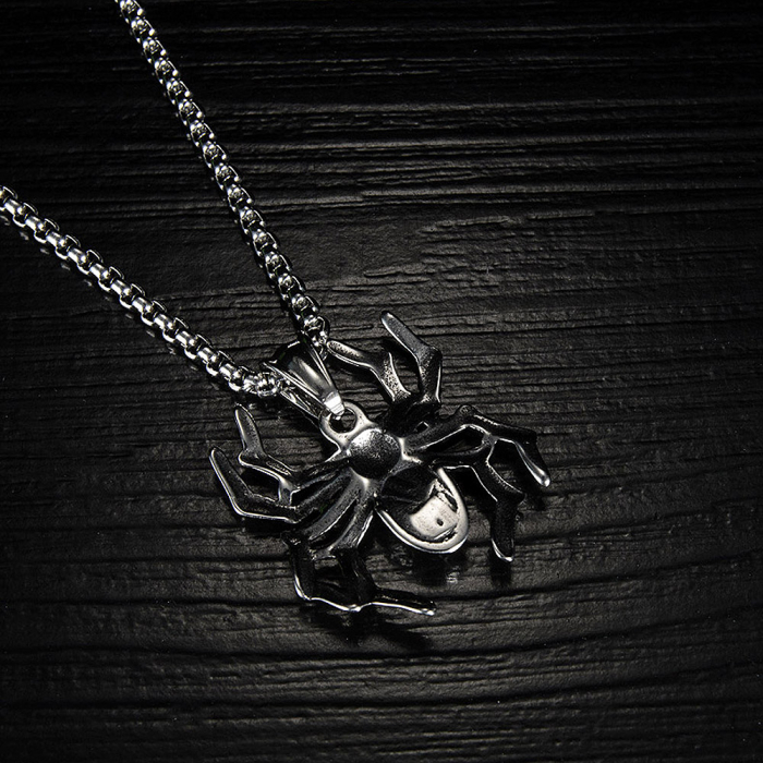 Colier inox Păianjen Protector – Simbol al Păcii și Răbdării [5]