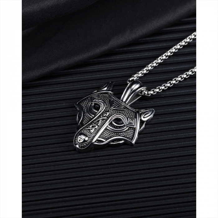 Colier inox pantera 55 cm [10]