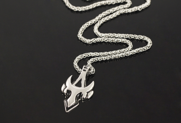 Colier inox totem 55 cm [14]