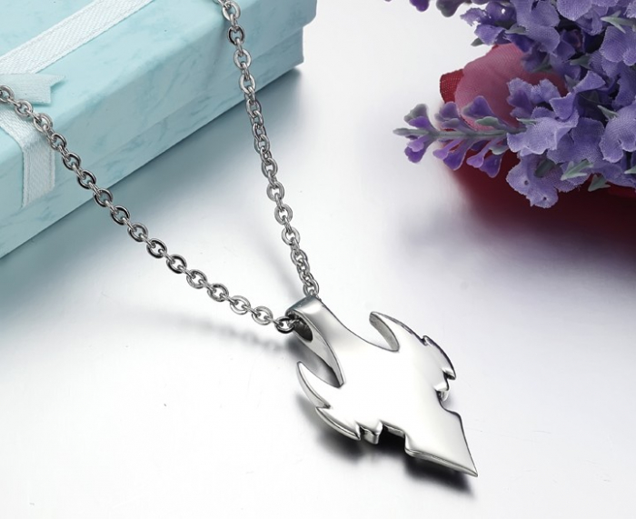 Colier inox totem 55 cm [9]