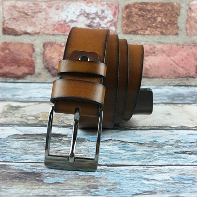 Curea barbati din piele naturala CRL01 - Latime 4 cm [3]