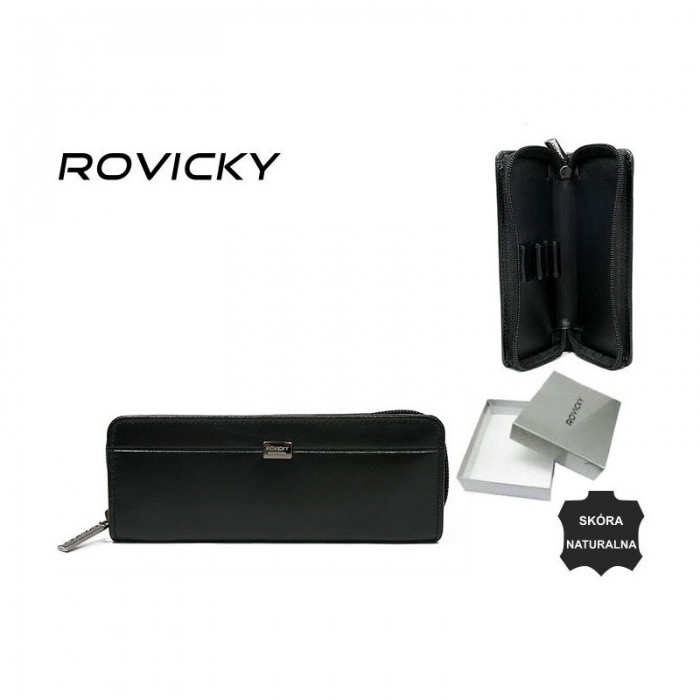 Etui stilou de lux din piele naturala Rovicky HUS02 (toc stilou) [6]
