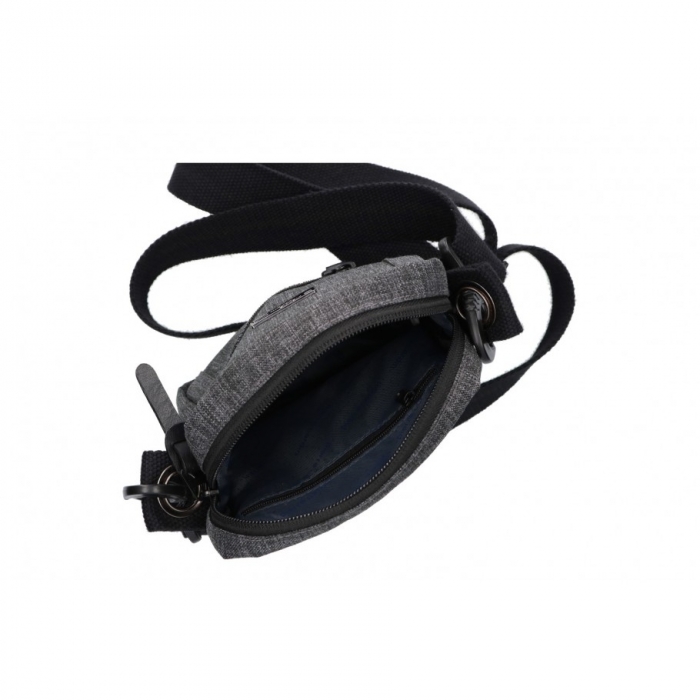 Geanta barbati GEAGP20 Neagra, Textil [4]