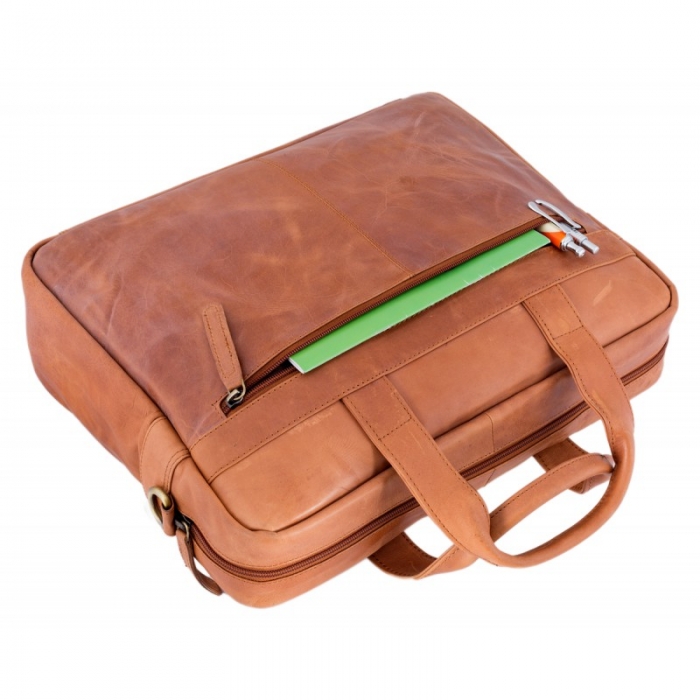 Geanta casual din piele naturala de calitate marca Always Wild - GEA411 [16]