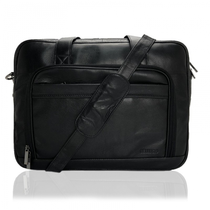 Geanta laptop din piele naturala de calitate GEAZ001 [9]