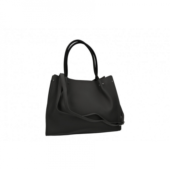 Geanta dama GEAGP13 Neagra, Piele ecologica [3]