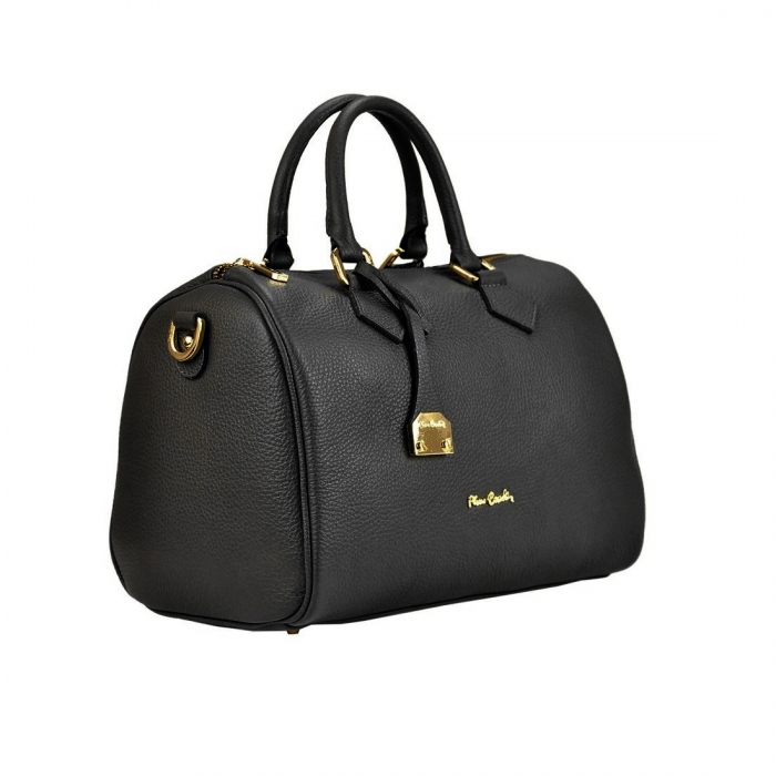 Geanta dama GEAGP2 Neagra, Piele naturala [4]