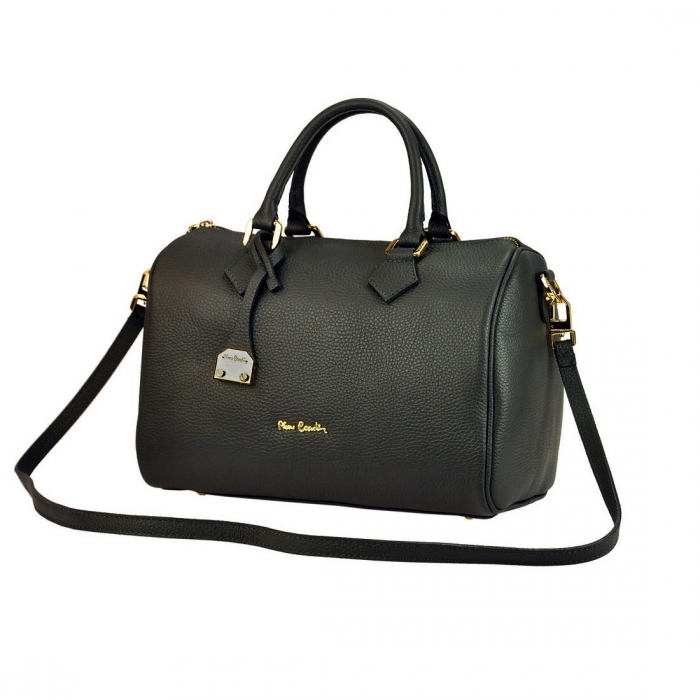 Geanta dama GEAGP2 Neagra, Piele naturala [6]