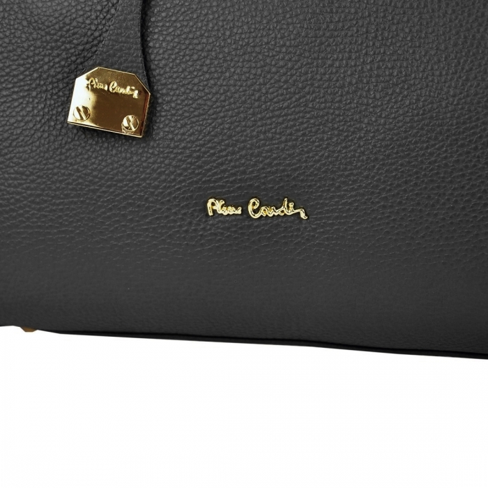 Geanta dama GEAGP2 Neagra, Piele naturala [9]