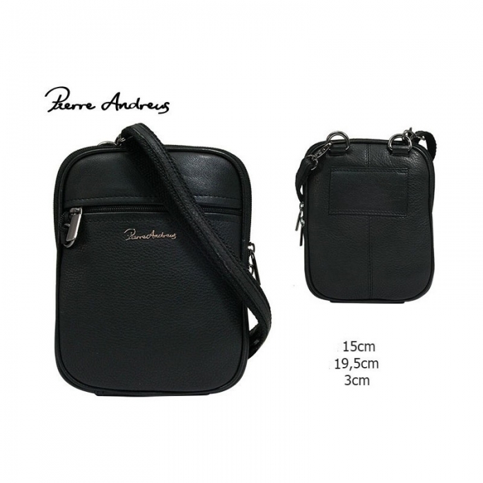 Geanta de umar pentru barbati din piele naturala Pierre Andreus [10]