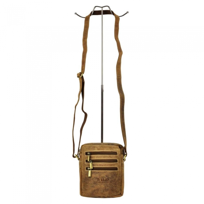 Geanta pentru umar din piele naturala Always Wild [6]