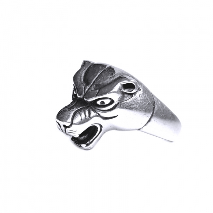 Inel argint 925 cap de pantera [3]