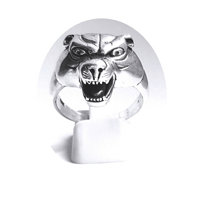 Inel argint 925 cap de pantera [2]