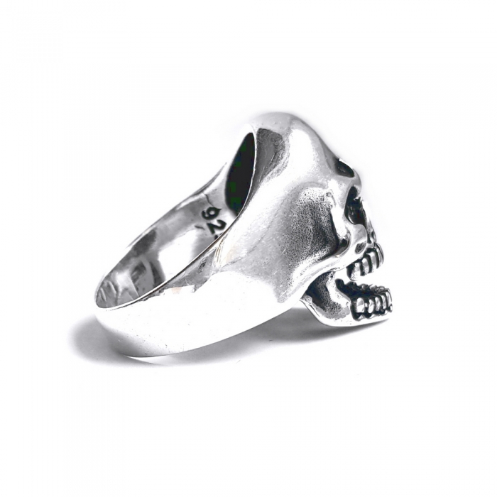 Inel argint 925 cu craniu, Mad Skull [2]