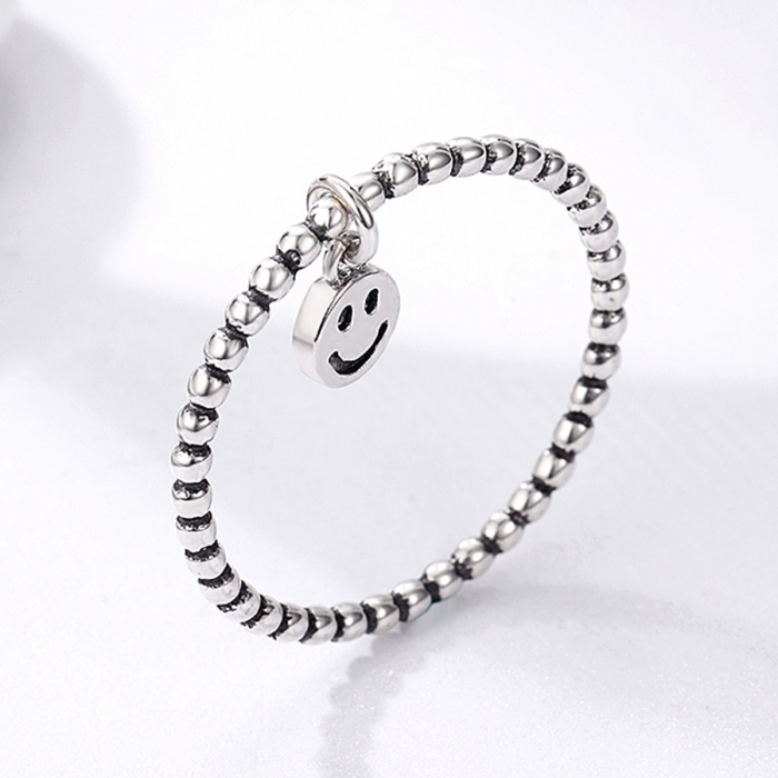 Inel argint 925 cu talisman fata zambitoare Smiley Face - Be Authentic IST0034 [3]