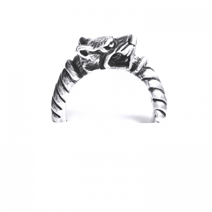 Inel argint 925 reglabil, cu lei [3]